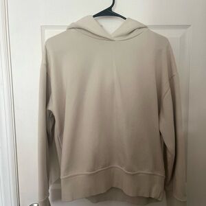 NWOT Zara beige hoodie